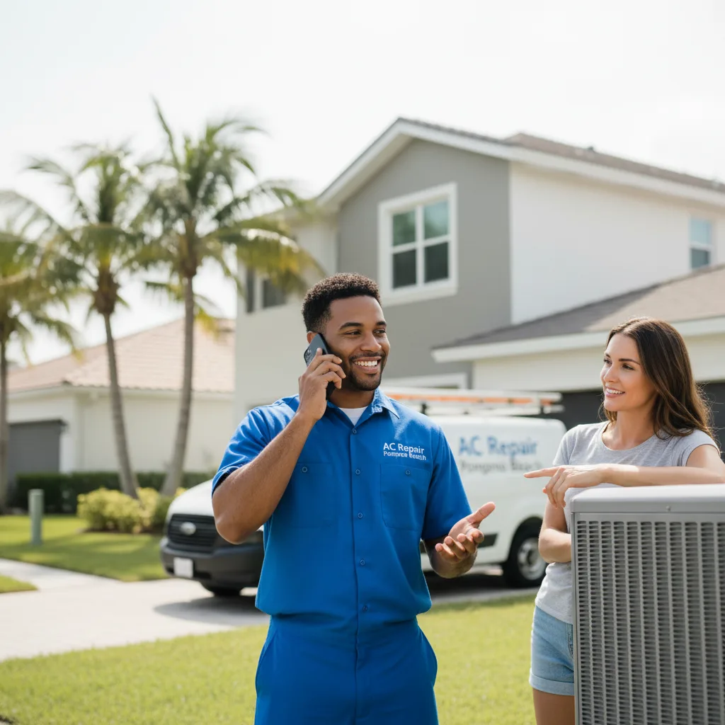 AC Repair Pompano Beach customer support in Sausalito